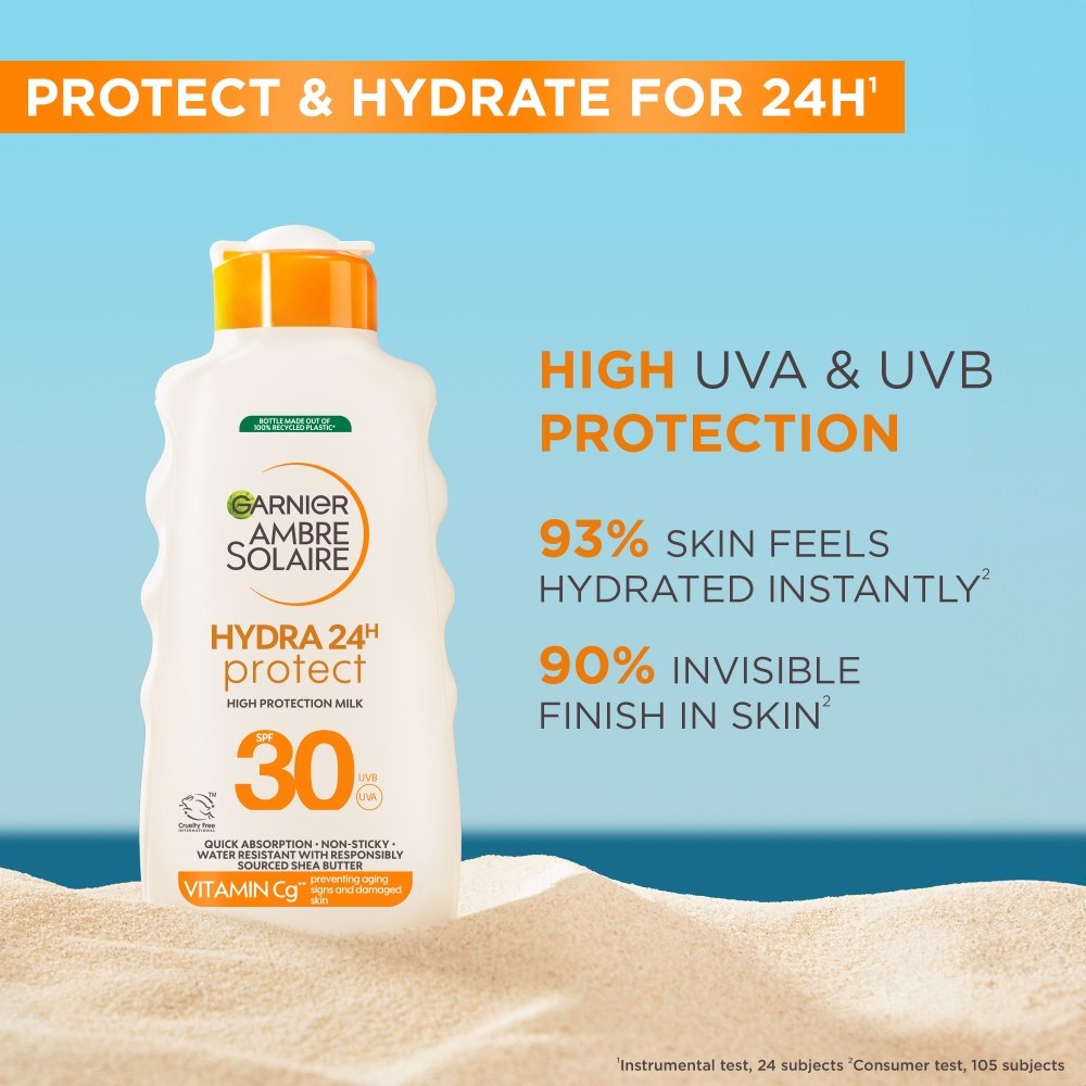 Ambre Solaire Hydra 24 Protect Aurinkosuojavoide SPF30